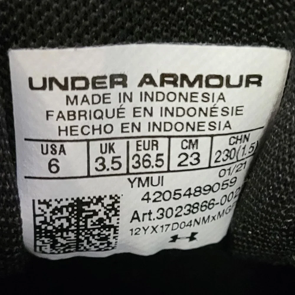 COPY - *SOLD*   VERY GOOD CONDITION Under Amour shoe - Picture 4 of 4